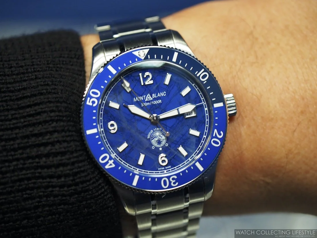 Introducing: Montblanc 1858 Iced Sea Automatic Date. A True Diving